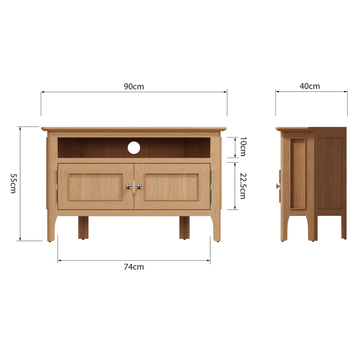 Newton Corner TV Cabinet