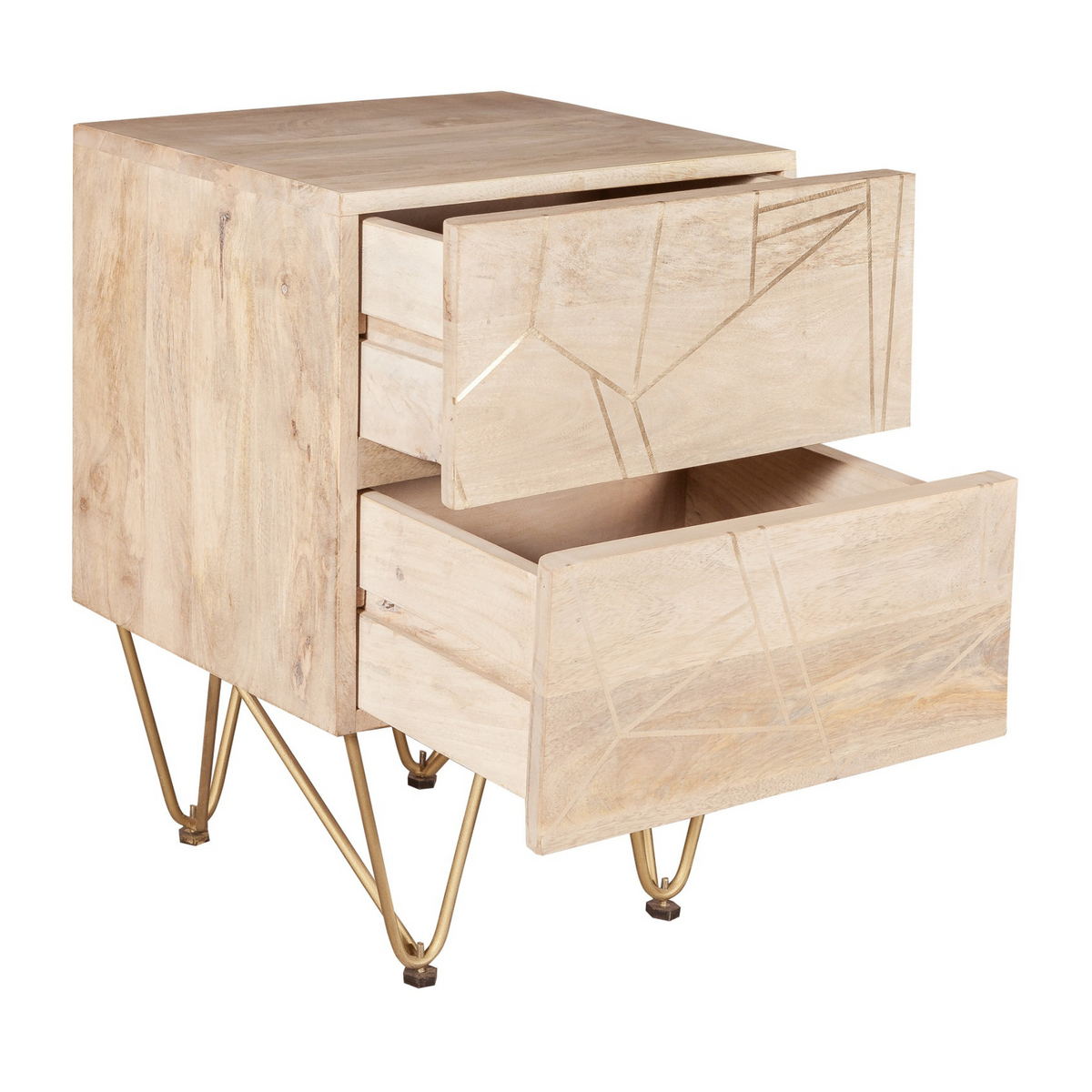 Abstract Side Table