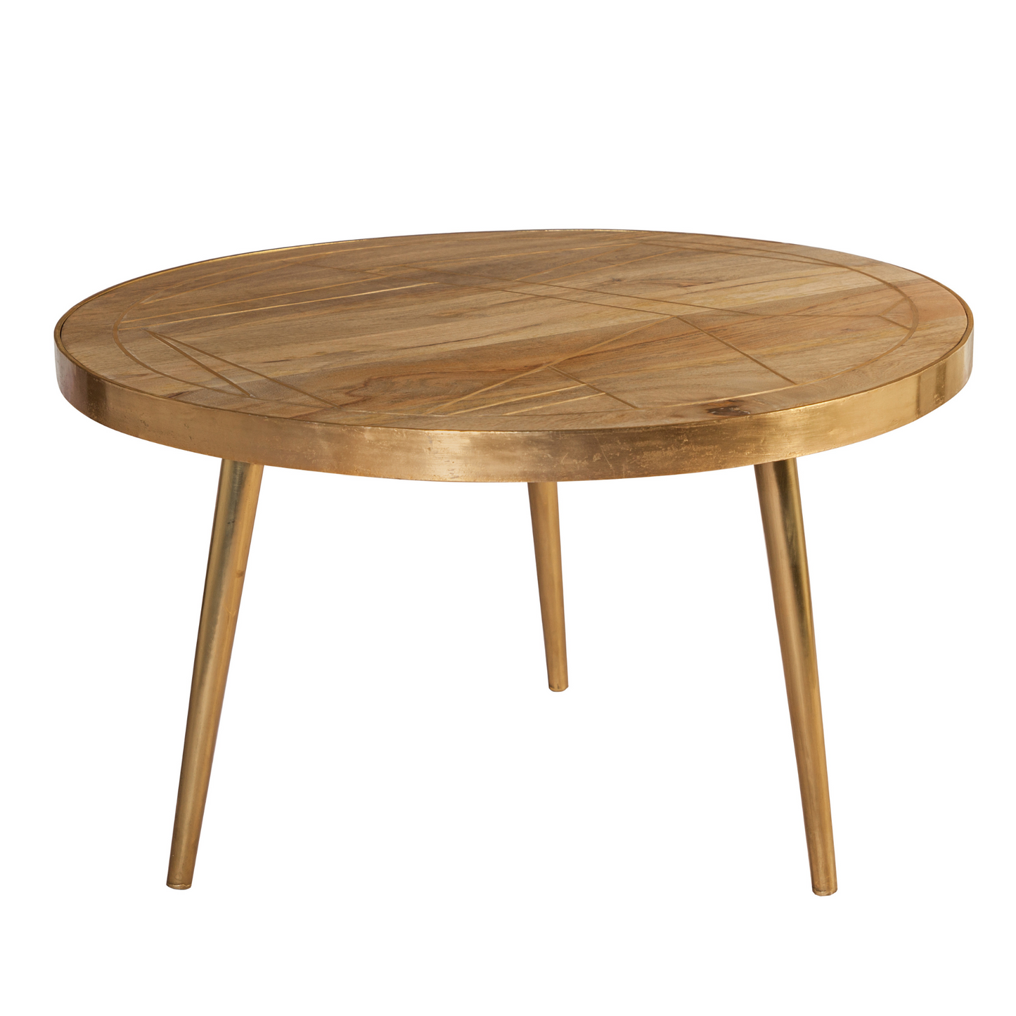 Abstract Round Coffee Table