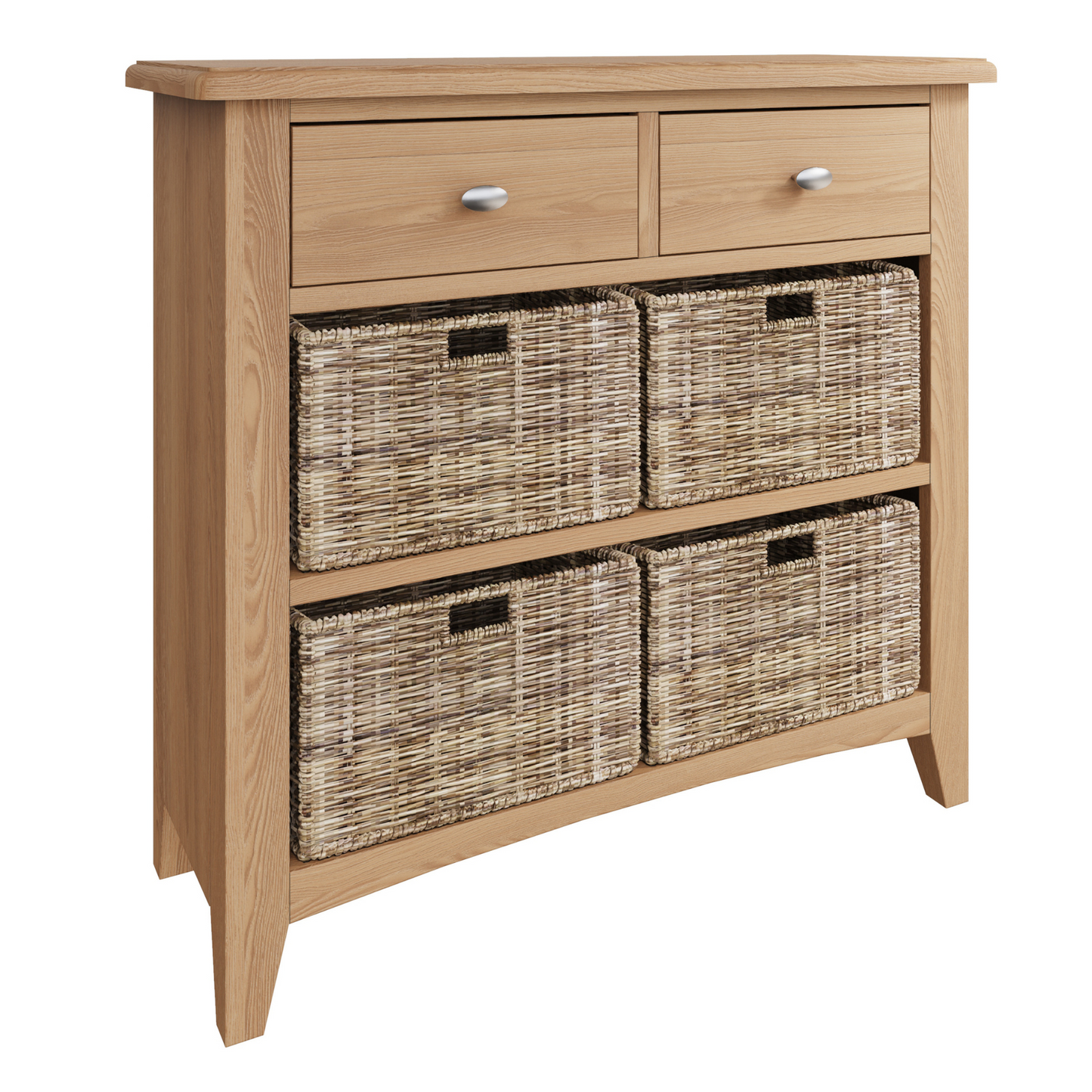 Guildford 2 Drawer 4 Basket Unit