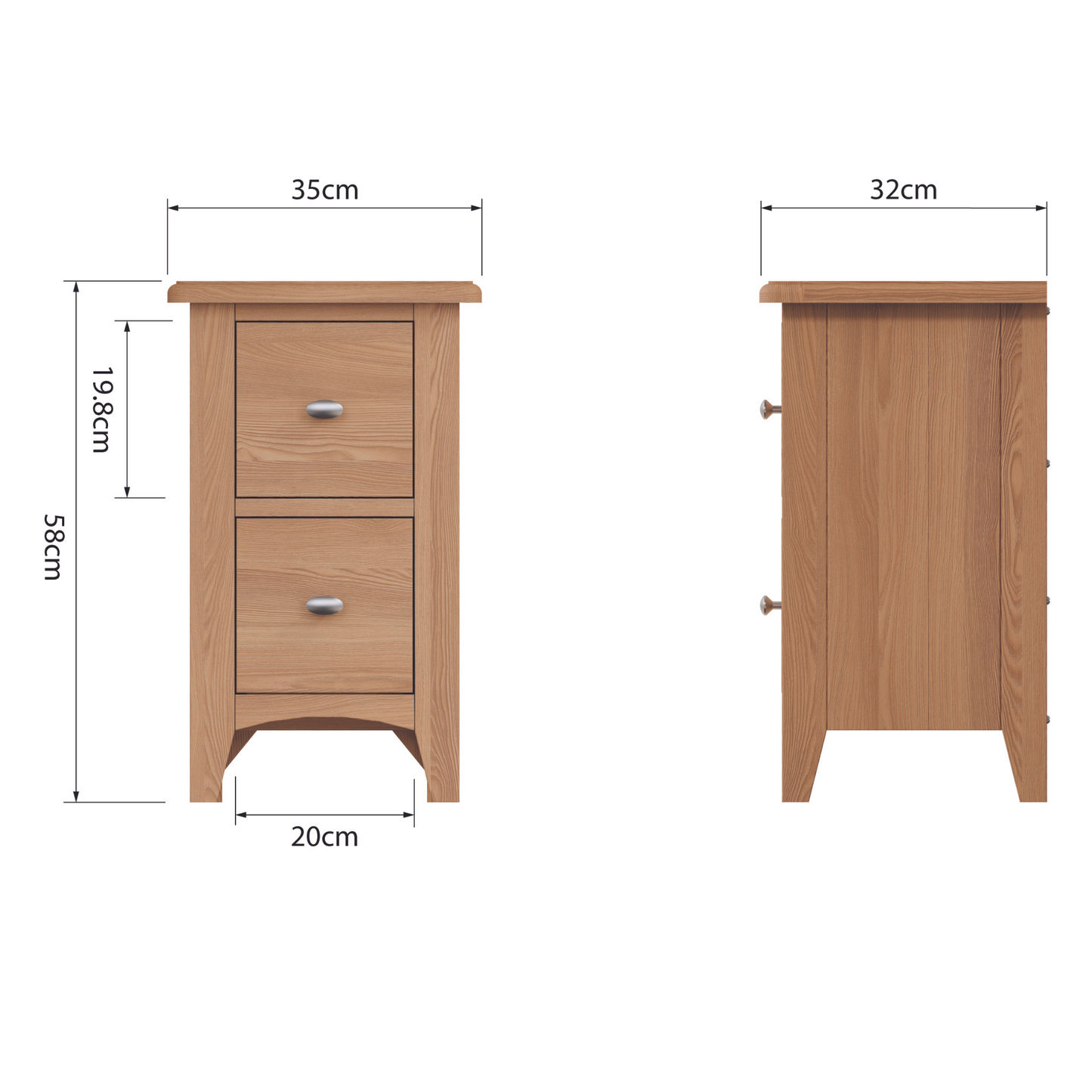 Guildford Small Bedside