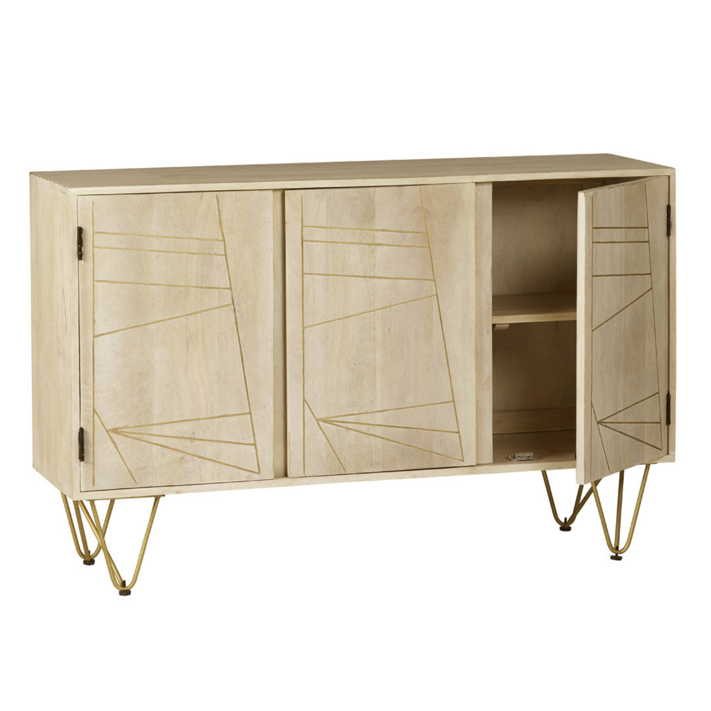 Abstract Large Sideboard