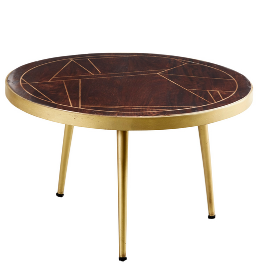 Abstract Round Coffee Table