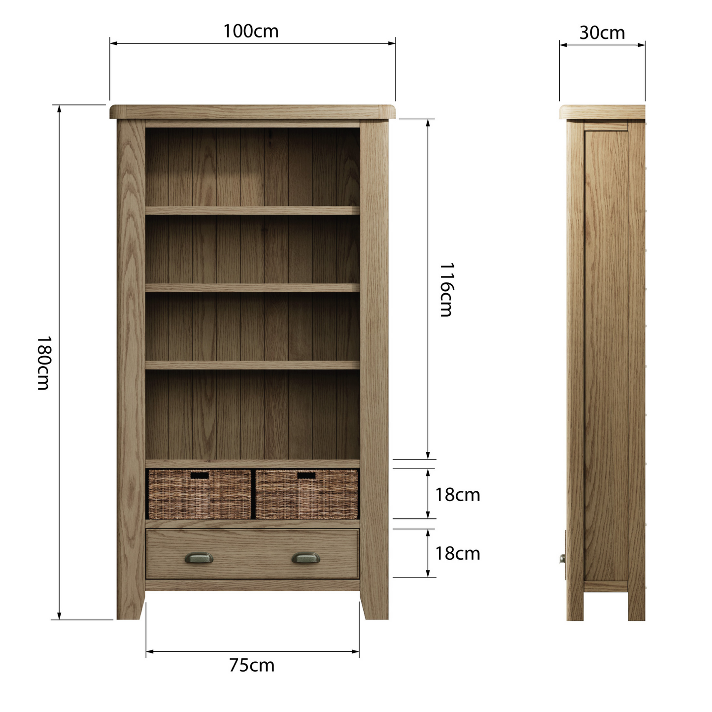 Horner Large Bookcase