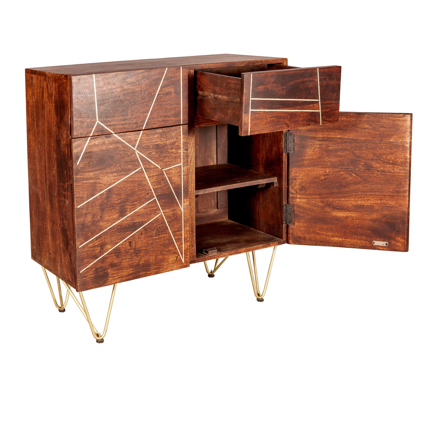 Abstract Small Sideboard