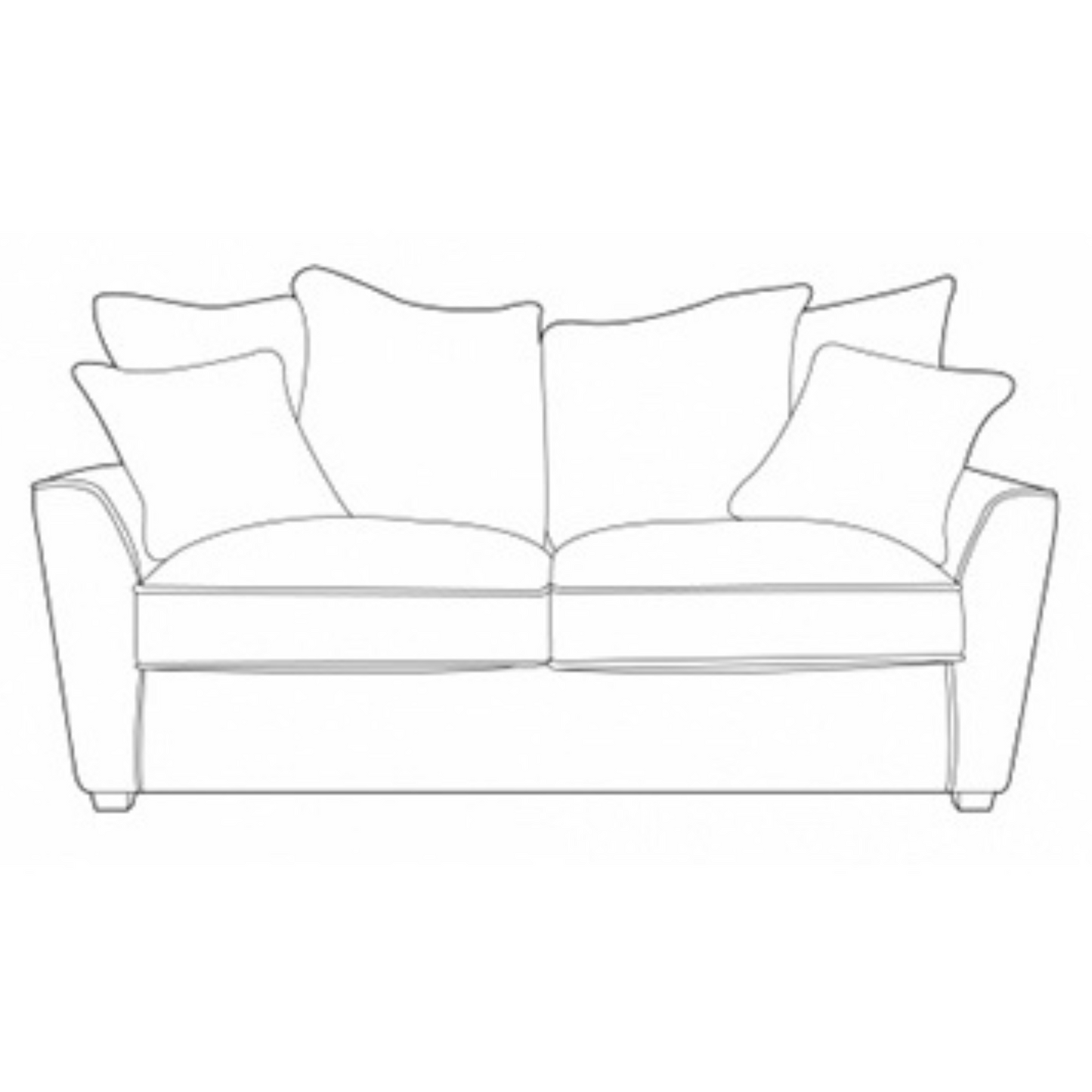 Fantasia Pillow Back Sofas