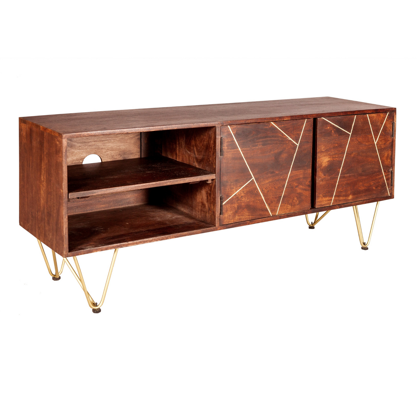 Abstract Large TV Unit