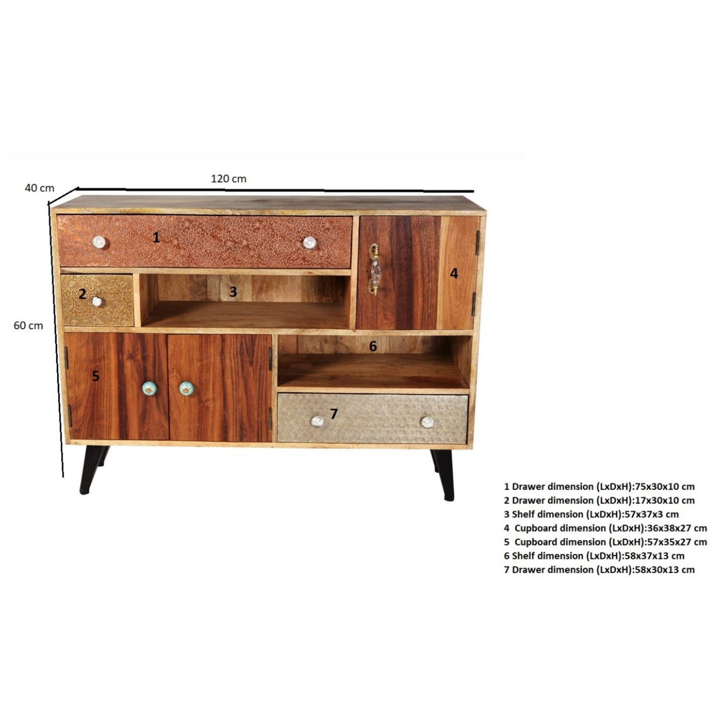 Sandy Large Sideboard Combination 1