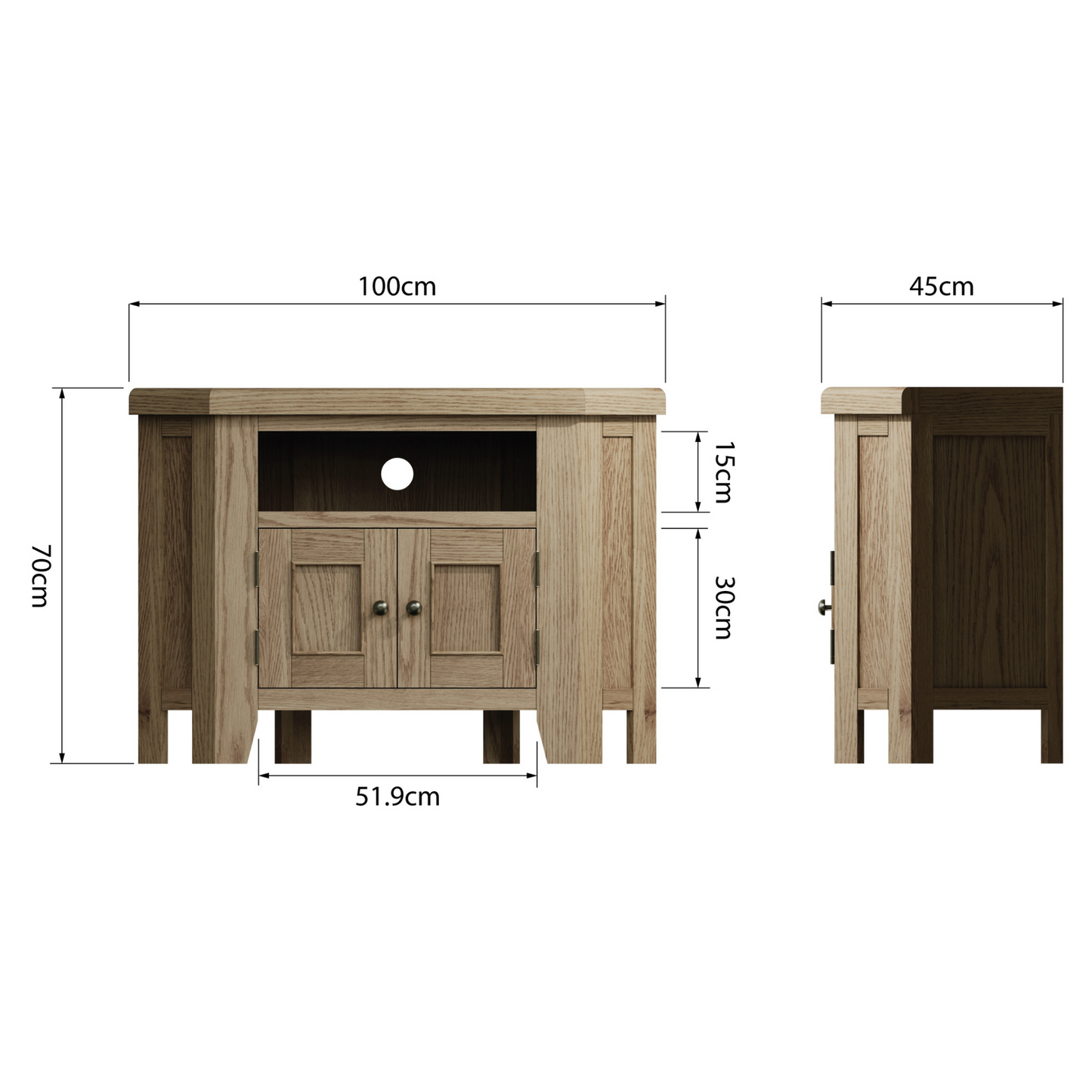 Horner Corner TV Unit