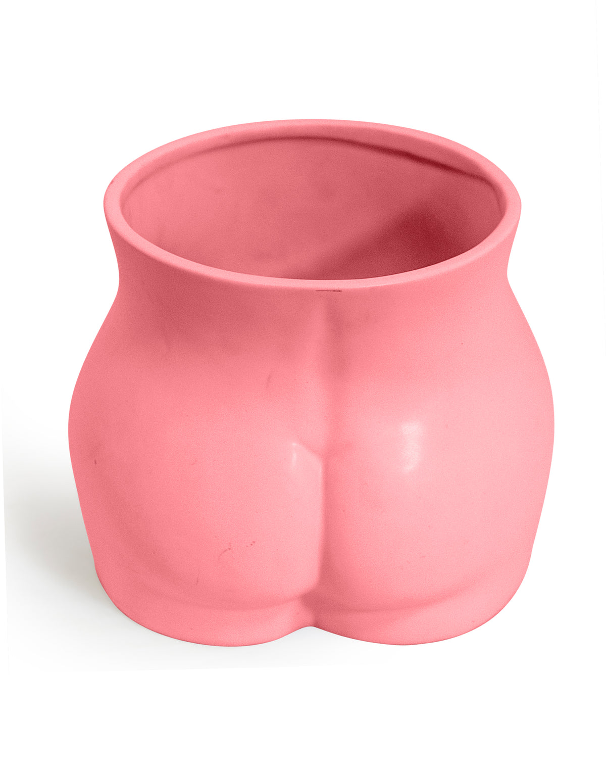 Pink Large Booty Flower Pot/Storage Jar