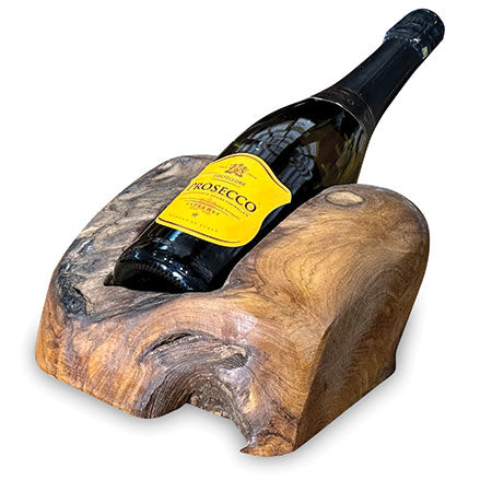 Driftwood wine holder single