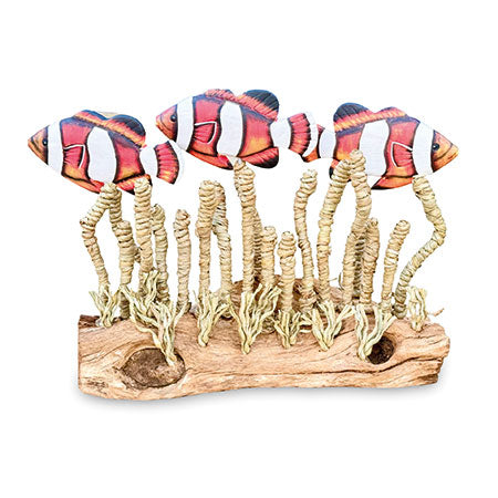 CLOWNFISH SHOAL IN SEAGRASS