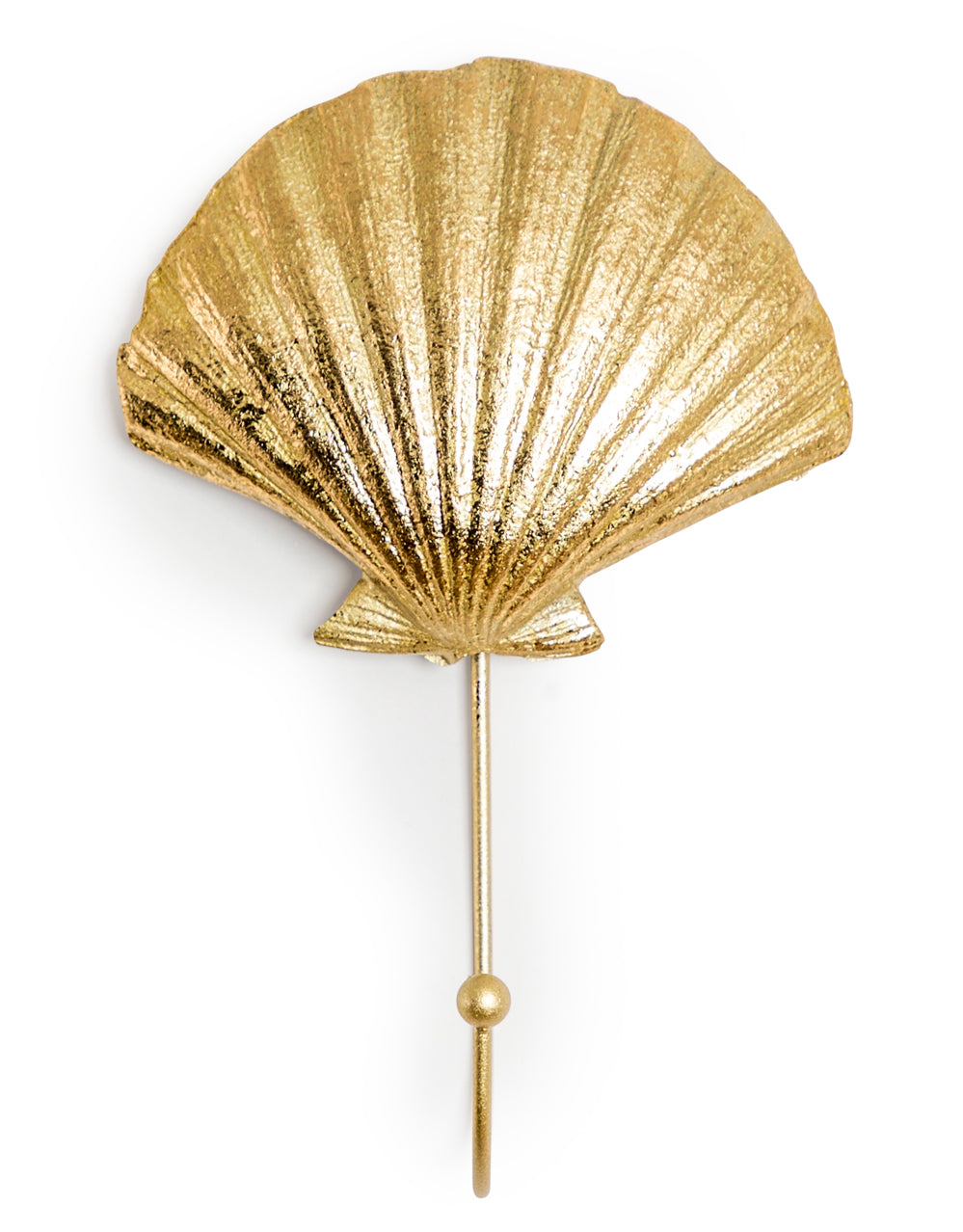 Gold Sea Shell Coat Hook