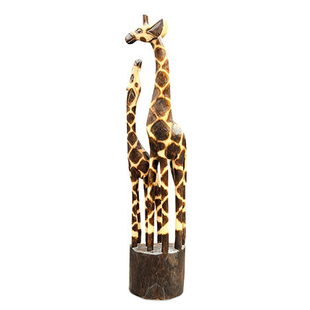 DOUBLE GIRAFFE FAMILY 100CM