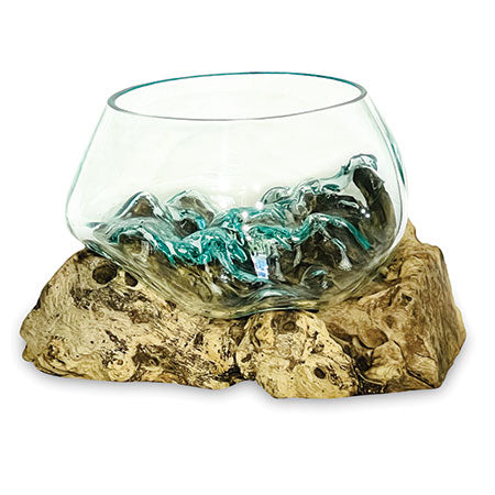 ROOT WITH GLASS FRUIT BOWL SMALL
