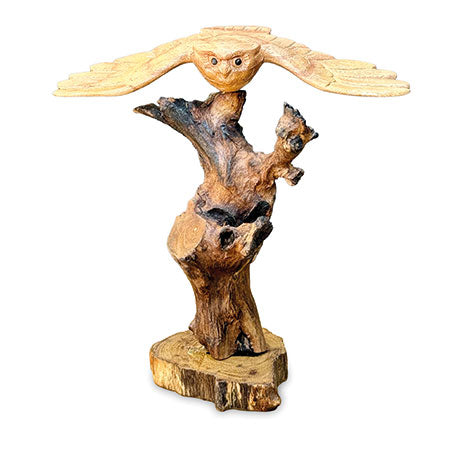 SWOOPING MINI OWL 18 CM