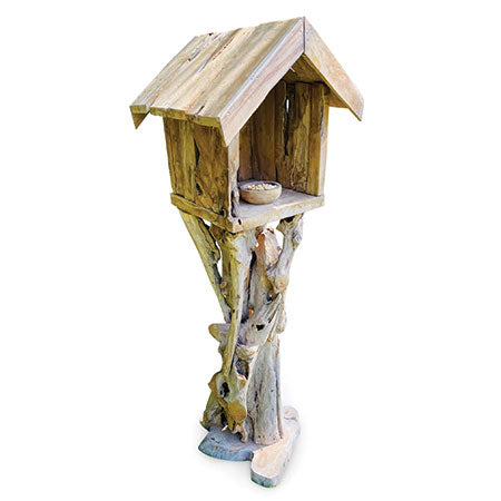 Root Tiki Bird Feeding house