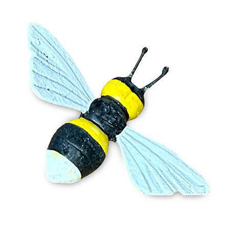 PACK OF 10 PAINTED BUMBLEBEES SMALL 6.5CM