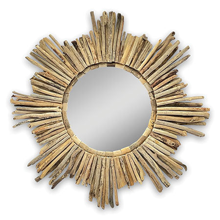 DRIFTWOOD STAR MIRROR LARGE 80CM