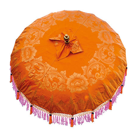 SUNSET BLOOM BALI SUN PARASOL (ORANGE & PINK) 2M (WITH POLE JOINT)