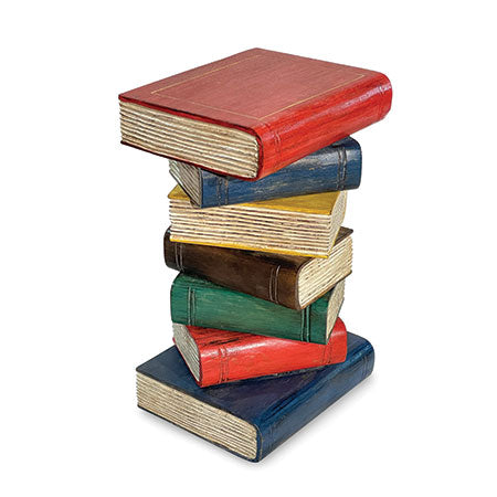 COLOURED BOOKSTACK TABLE SMALL
