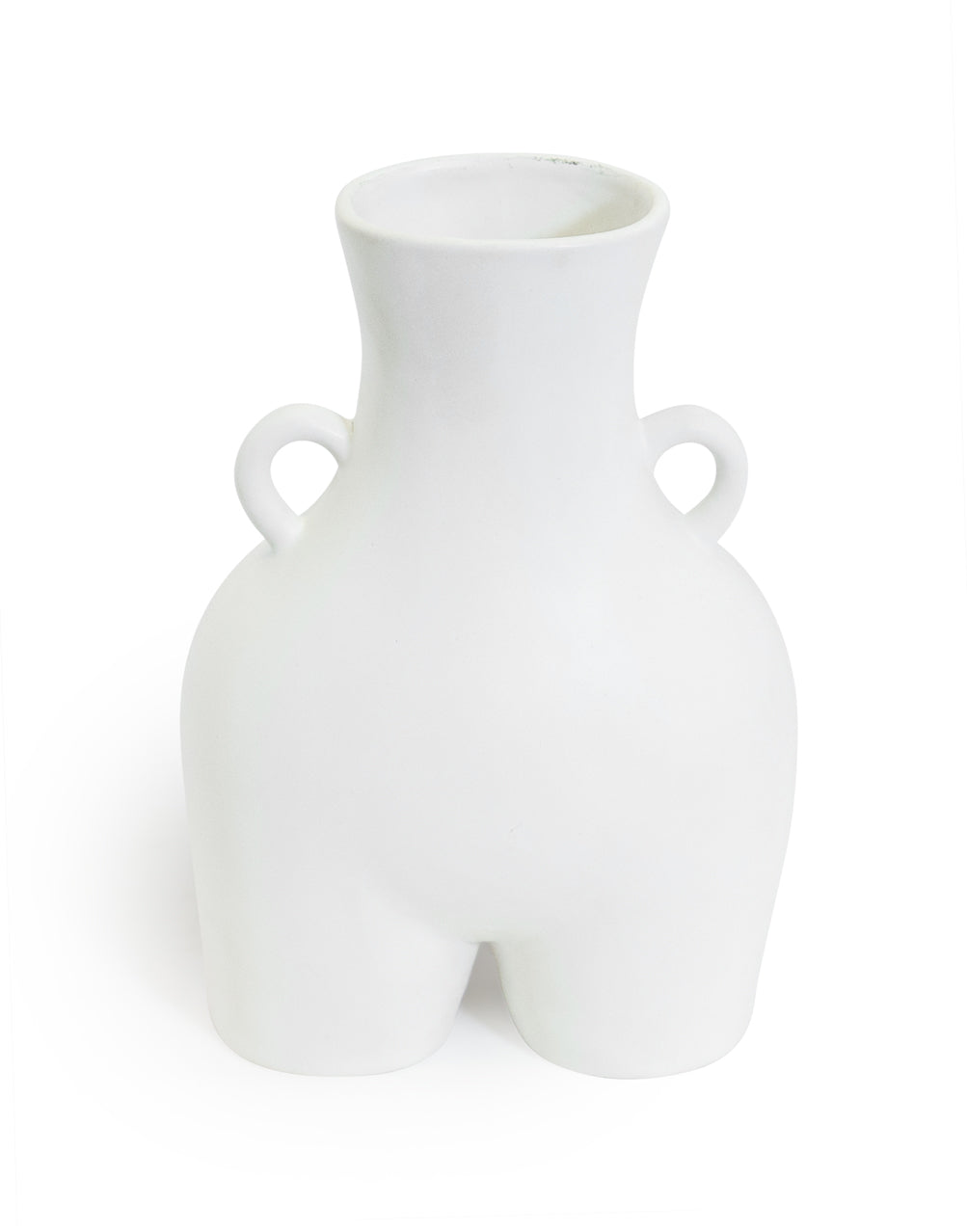 Matt White Large "Love Handles" Booty Vase