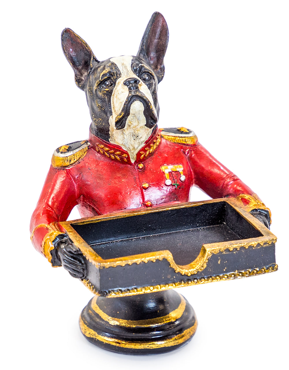 Gentry French Bulldog Card Holder/Sweet Tray