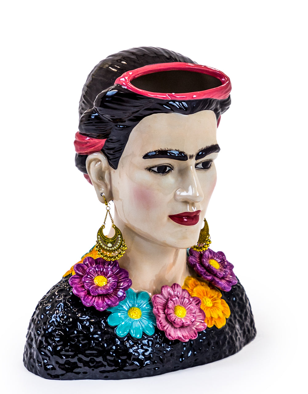 Ceramic Mexicana Bust Vase