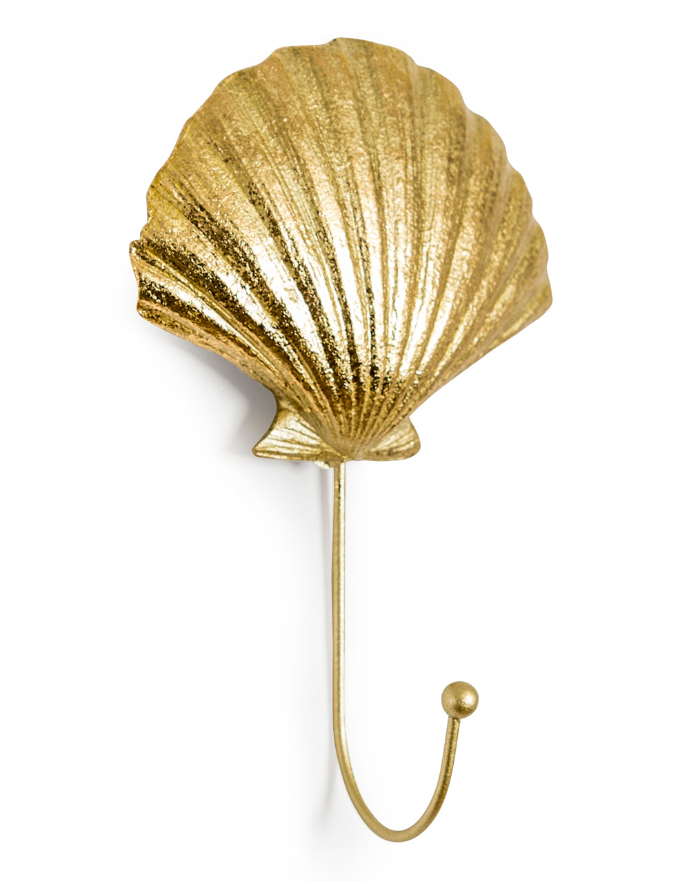 Gold Sea Shell Coat Hook