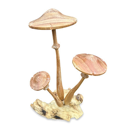 HONEYCUP MUSHROOM SCULPTURE 20cm.