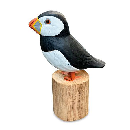 HAND PAINTED PUFFIN 13 CM