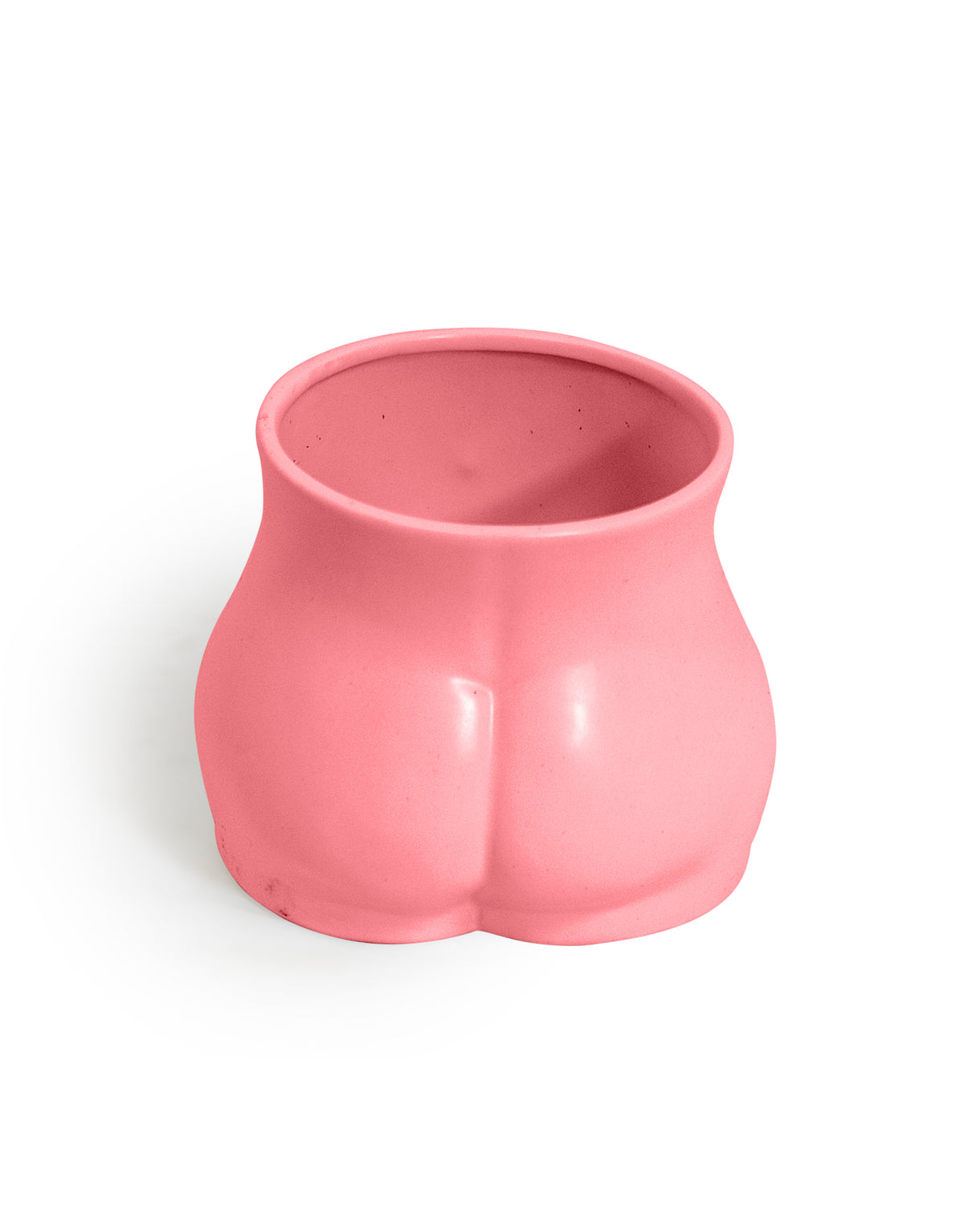 Pink Medium Booty Flower Pot/Storage Jar