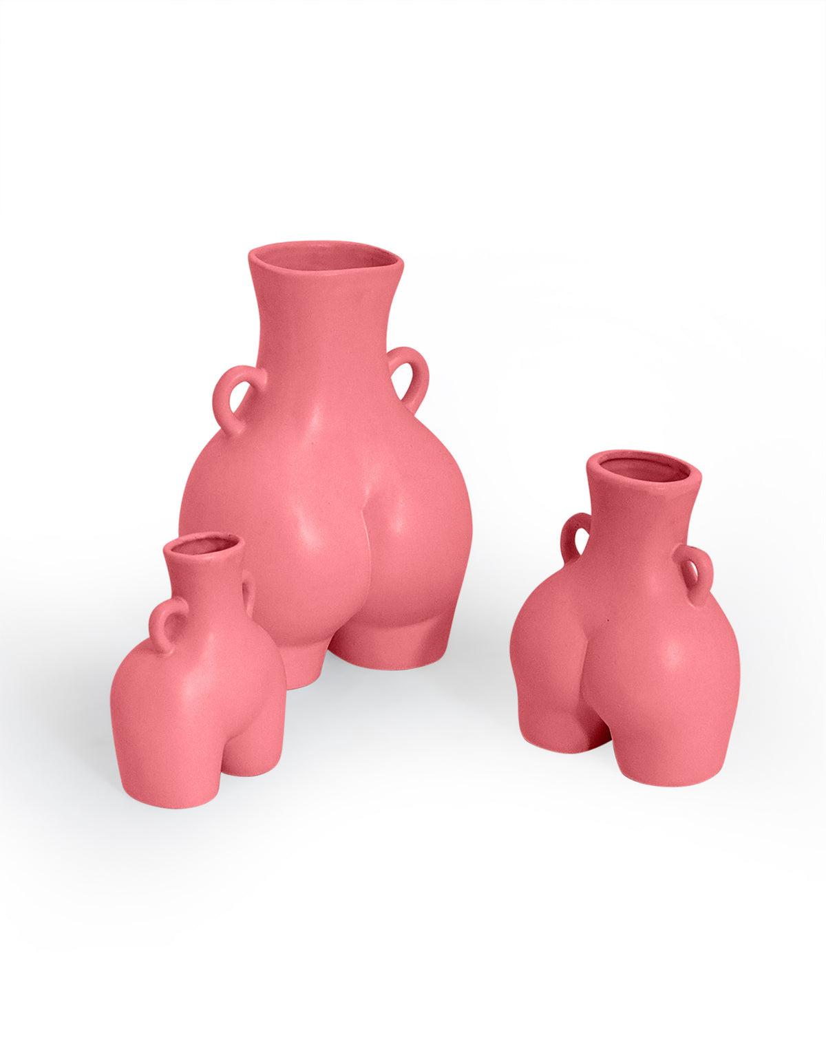 Pink Small "Love Handles" Booty Vase