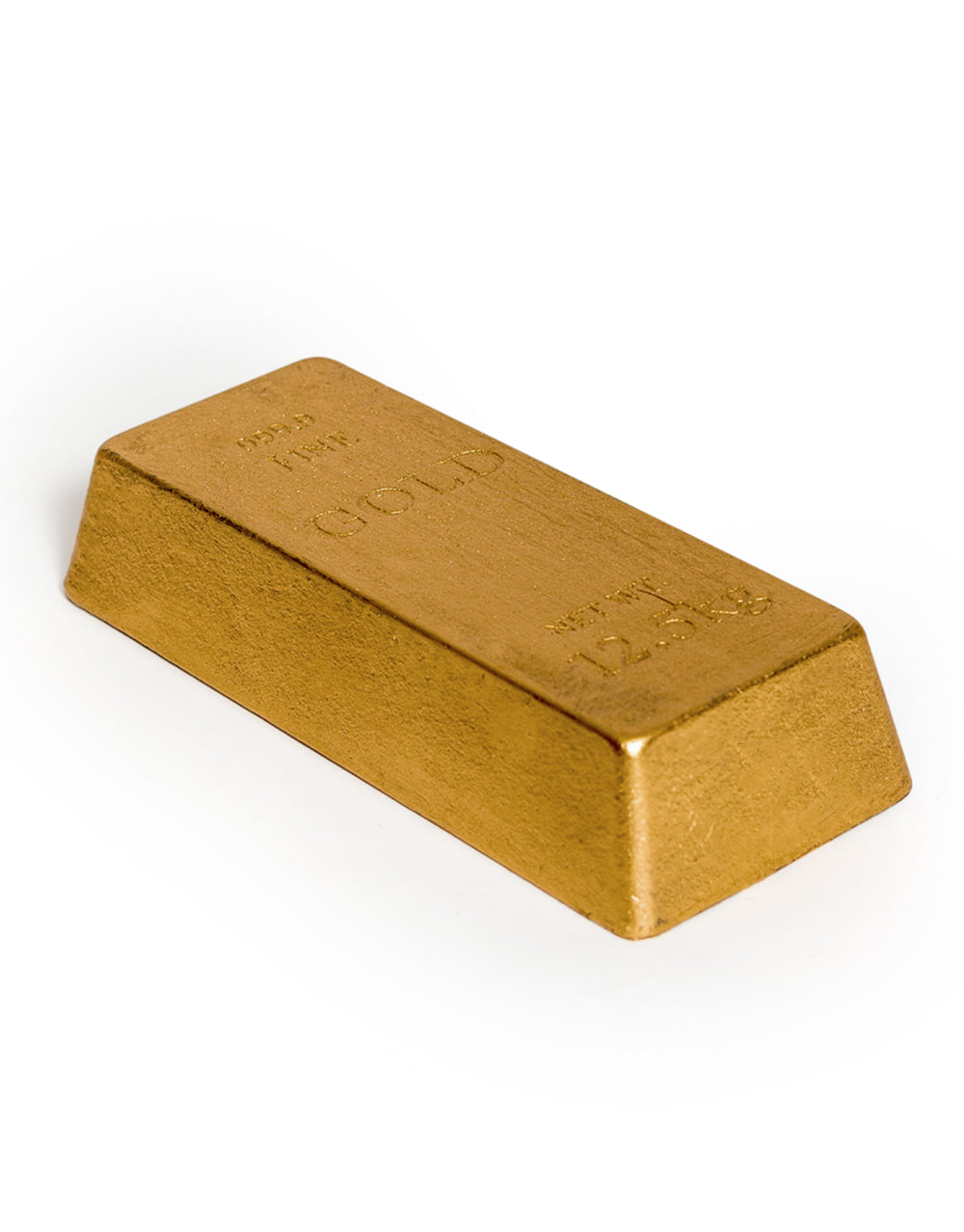 Cast Iron "12.5kg" Gold Bullion Bar Door Stop/Paperweight