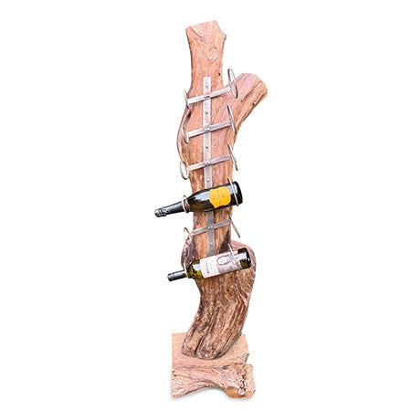 Root Sculpture wine rack 6 holes