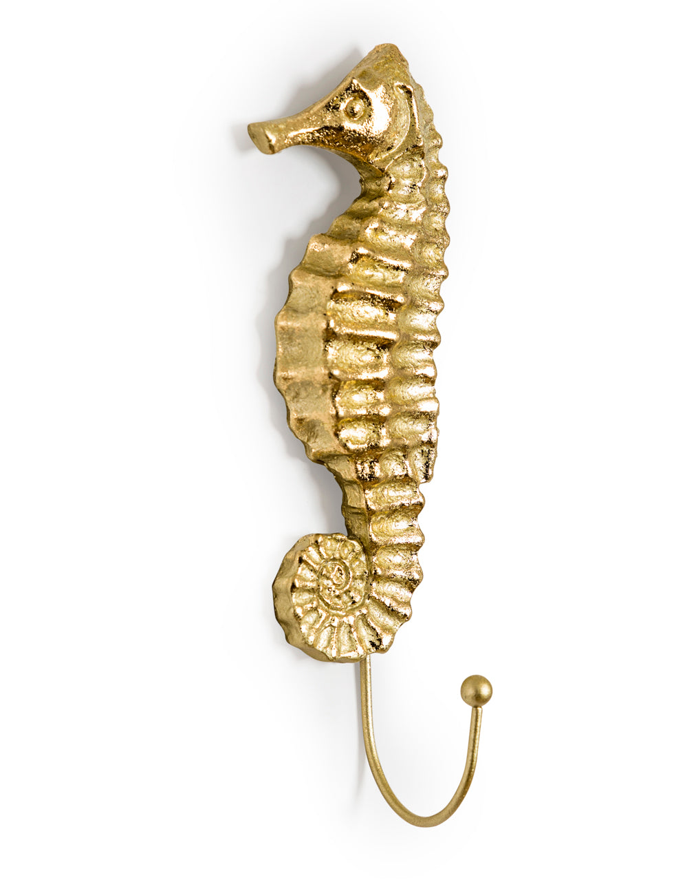 Gold Sea Horse Coat Hook