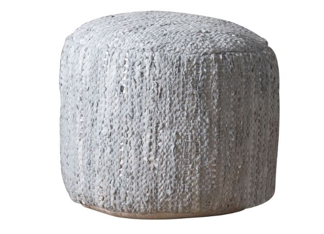 Galaxite Beige Pouffe