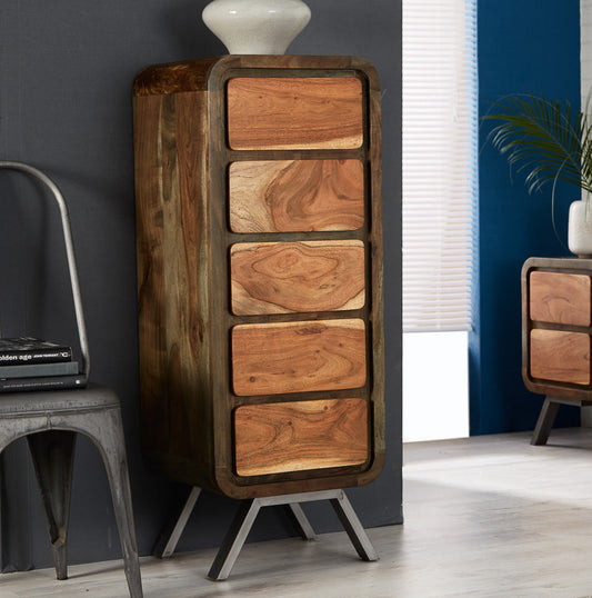Adlington 5 Drawer Narrow Chest