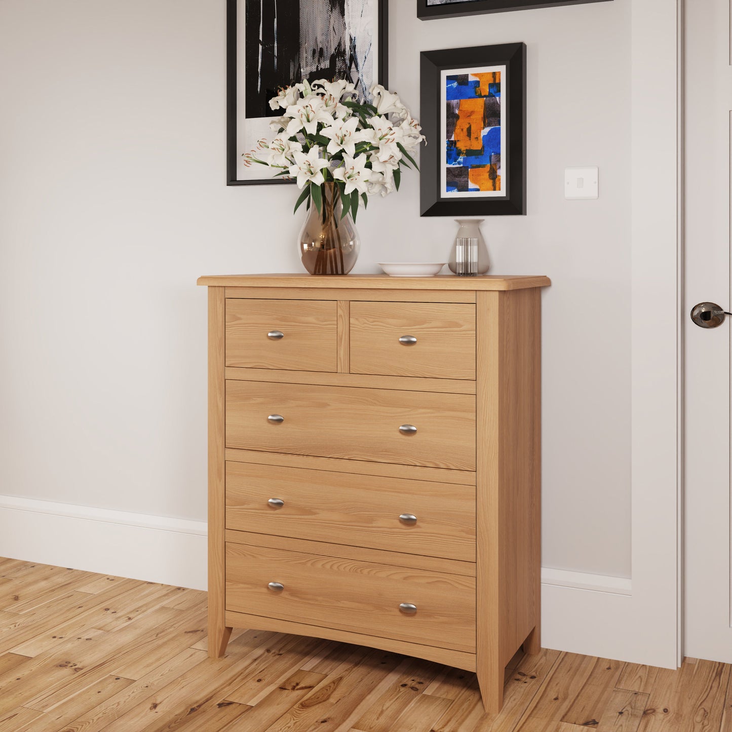 Guildford 2 Over 3 Chest of Drawers