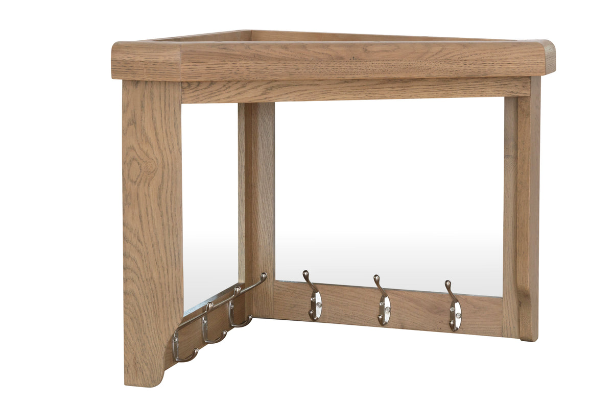 Horner Corner Wall Coat Rack