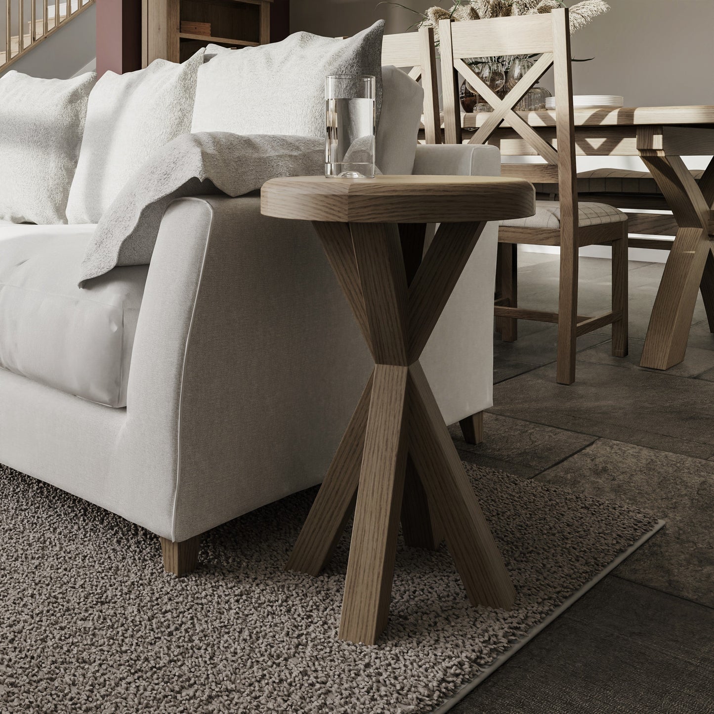 Horner Round Side Table
