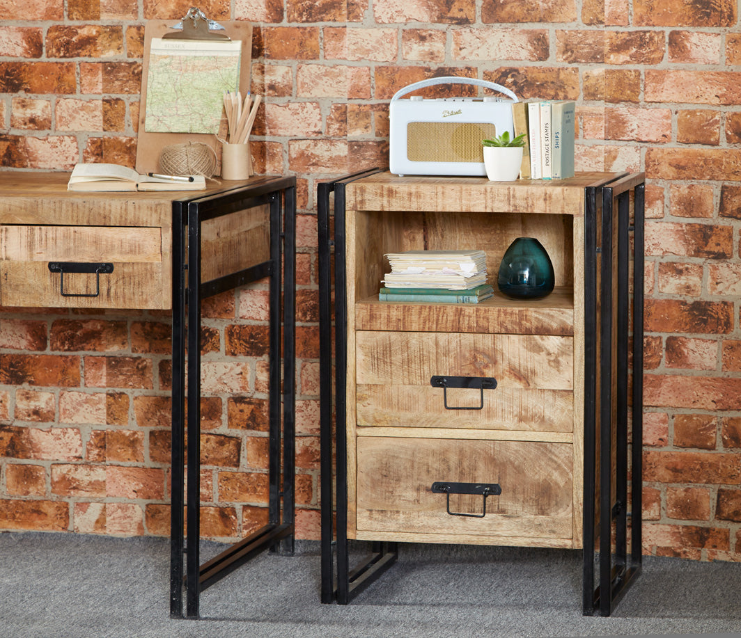 Collington 2 Drawer Side Table