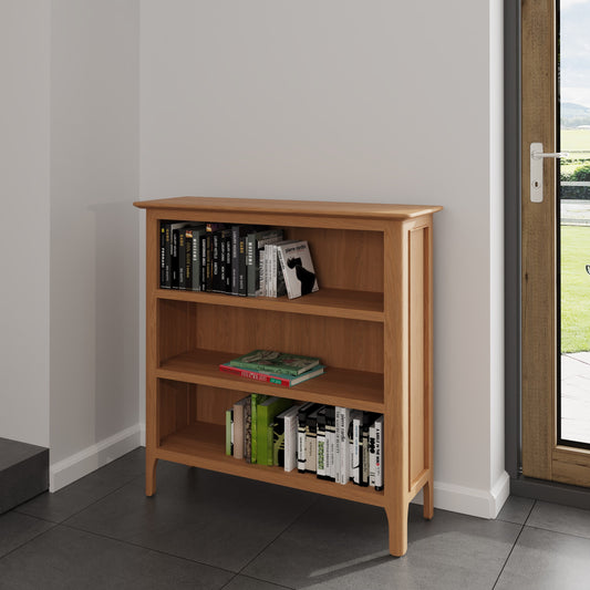 Newton Small Wide Bookcase