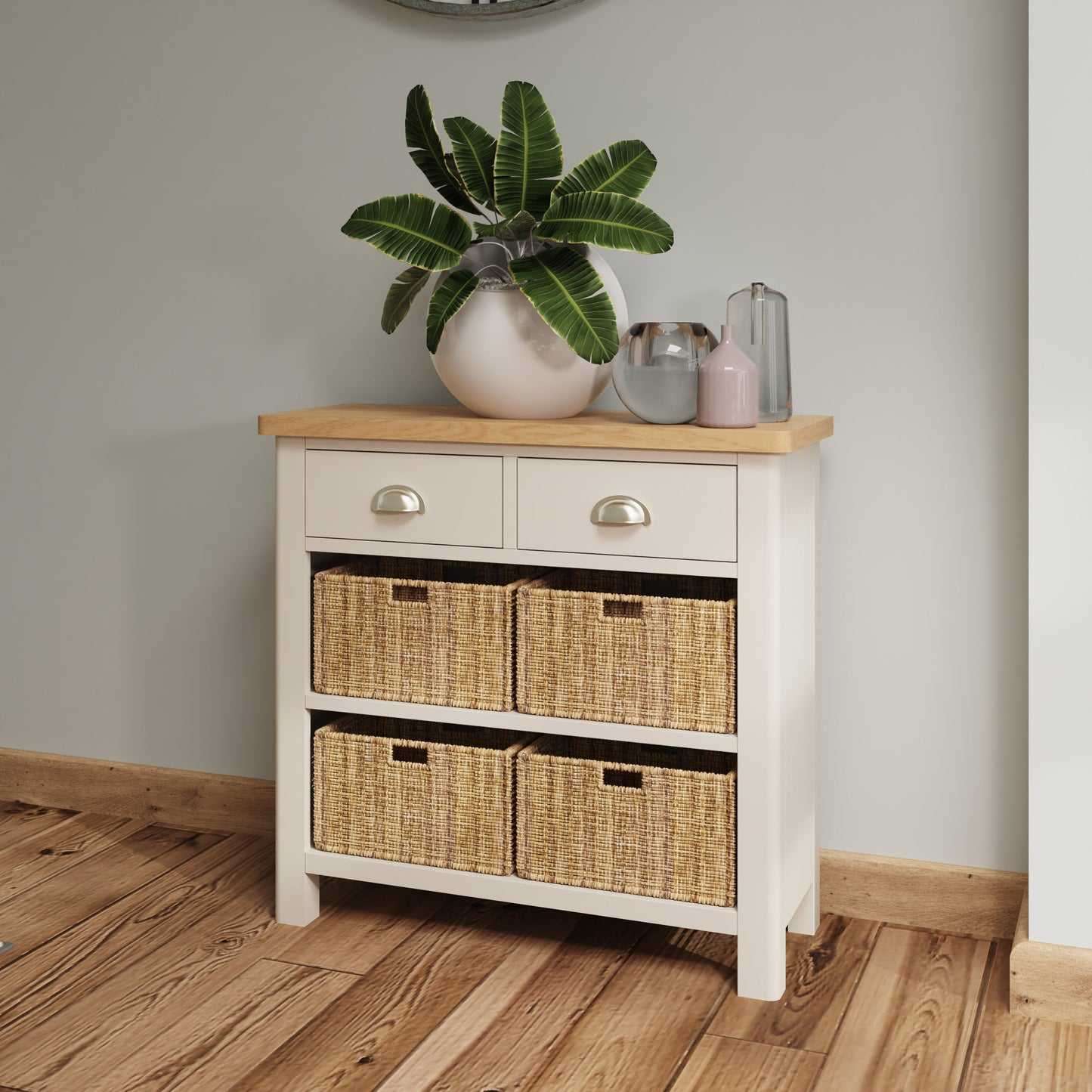 Dover 2 Drawer 4 Basket Unit
