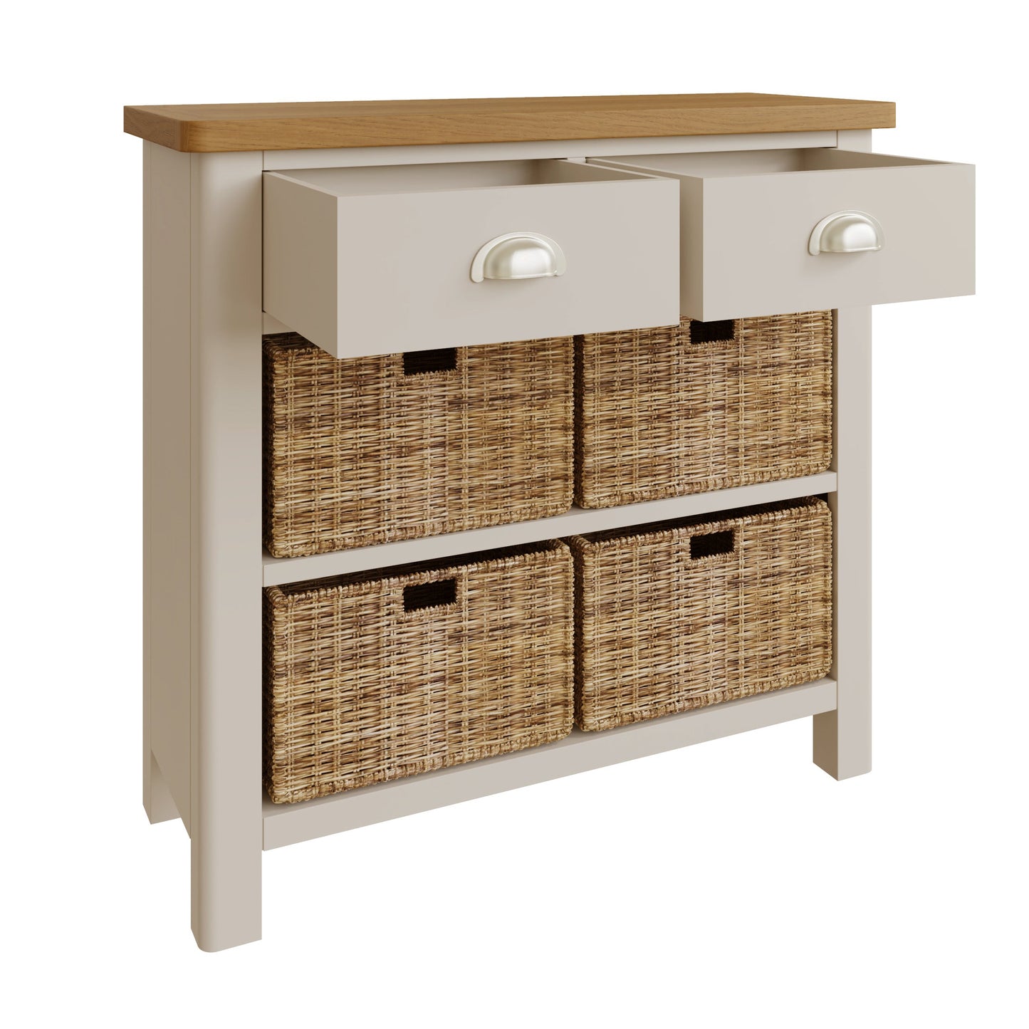 Dover 2 Drawer 4 Basket Unit