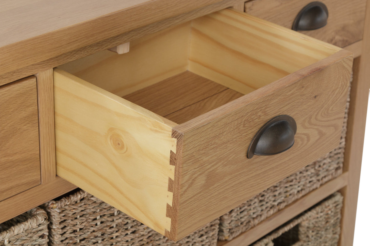 Rutherford 3 Drawer 6 Basket Unit