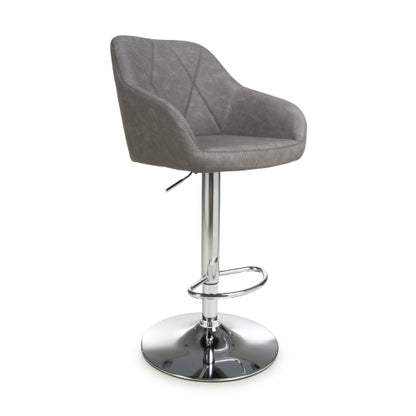 Serena Leather Effect Bar Stool