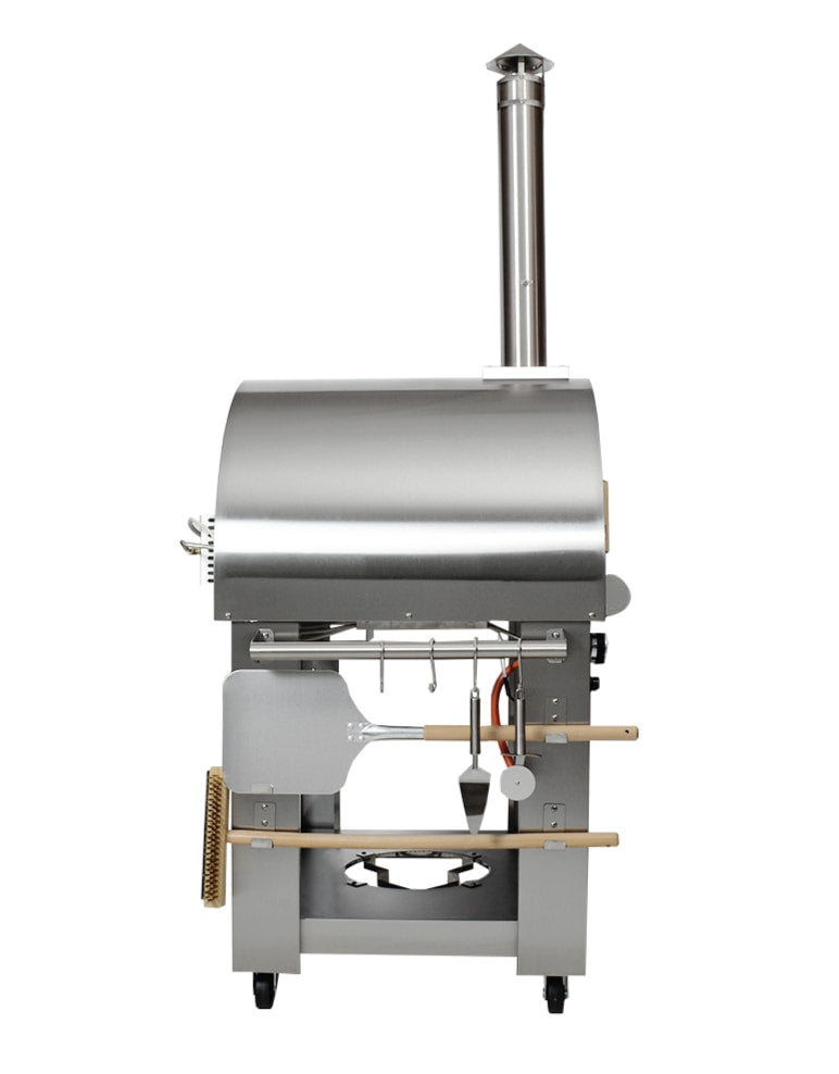 Stainless Steel Outdoor Pizza Oven with Accessories