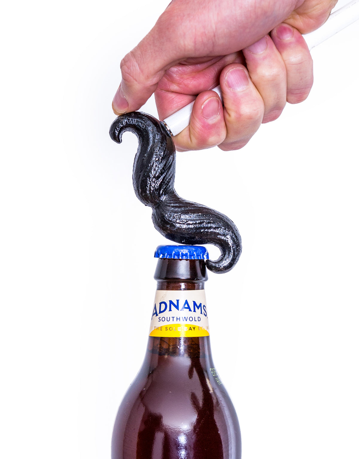 Cast Iron Moustache Bottle Opener