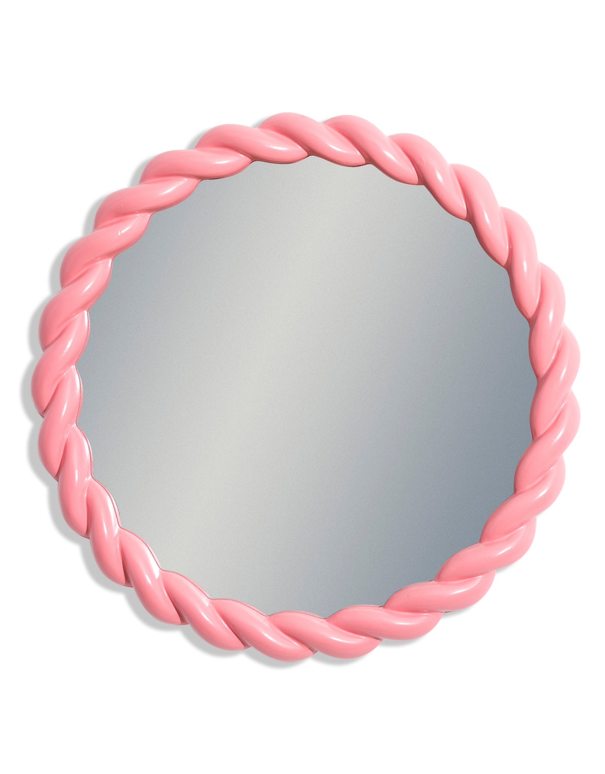 Berry Rope-Effect Round Wall Mirror